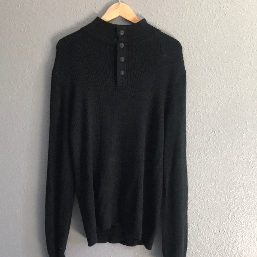 Express Buttoned Crewneck Men